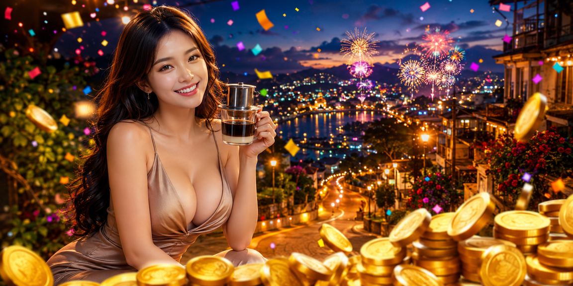 Người dùng đăng ký tài khoản VIP tại Đà Lạt với cà phê