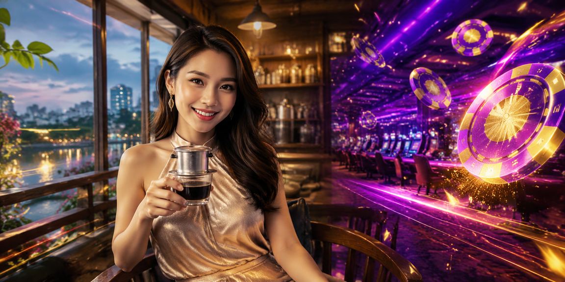 Người chơi tại Hà Nội thưởng thức cà phê và trải nghiệm cá cược casino trực tuyến